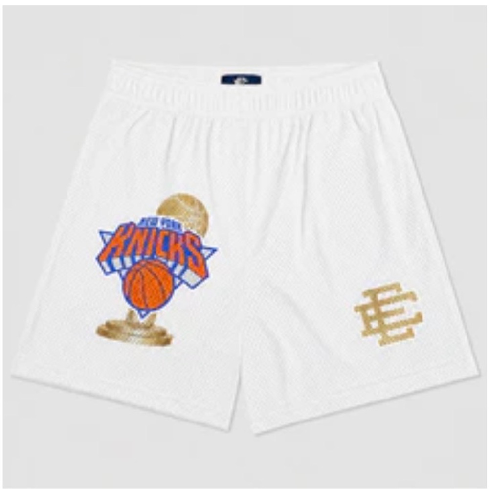 Eric Emanuel Knicks Championship Shorts